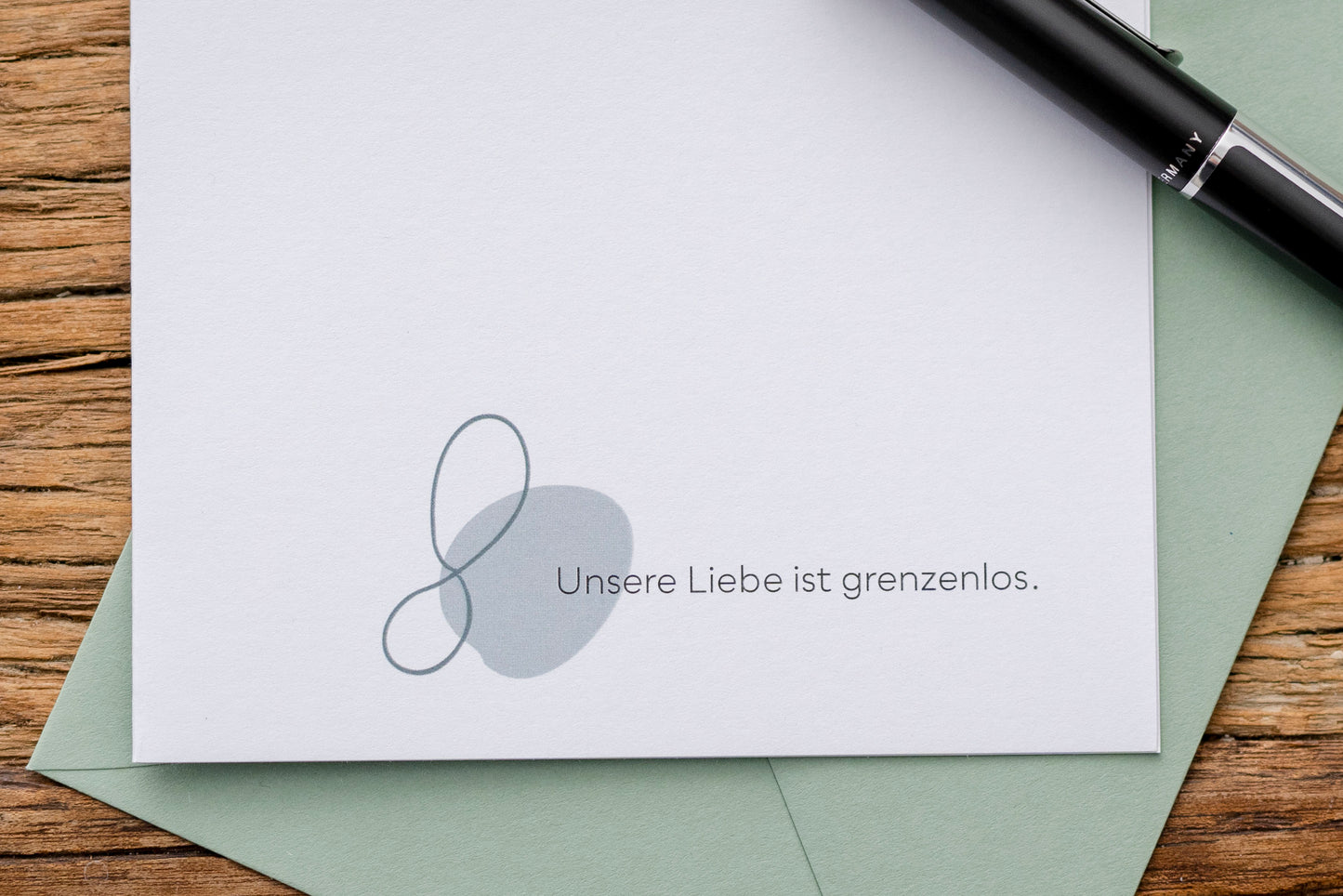 Trostspur: "Unsere Liebe ist grenzenlos."